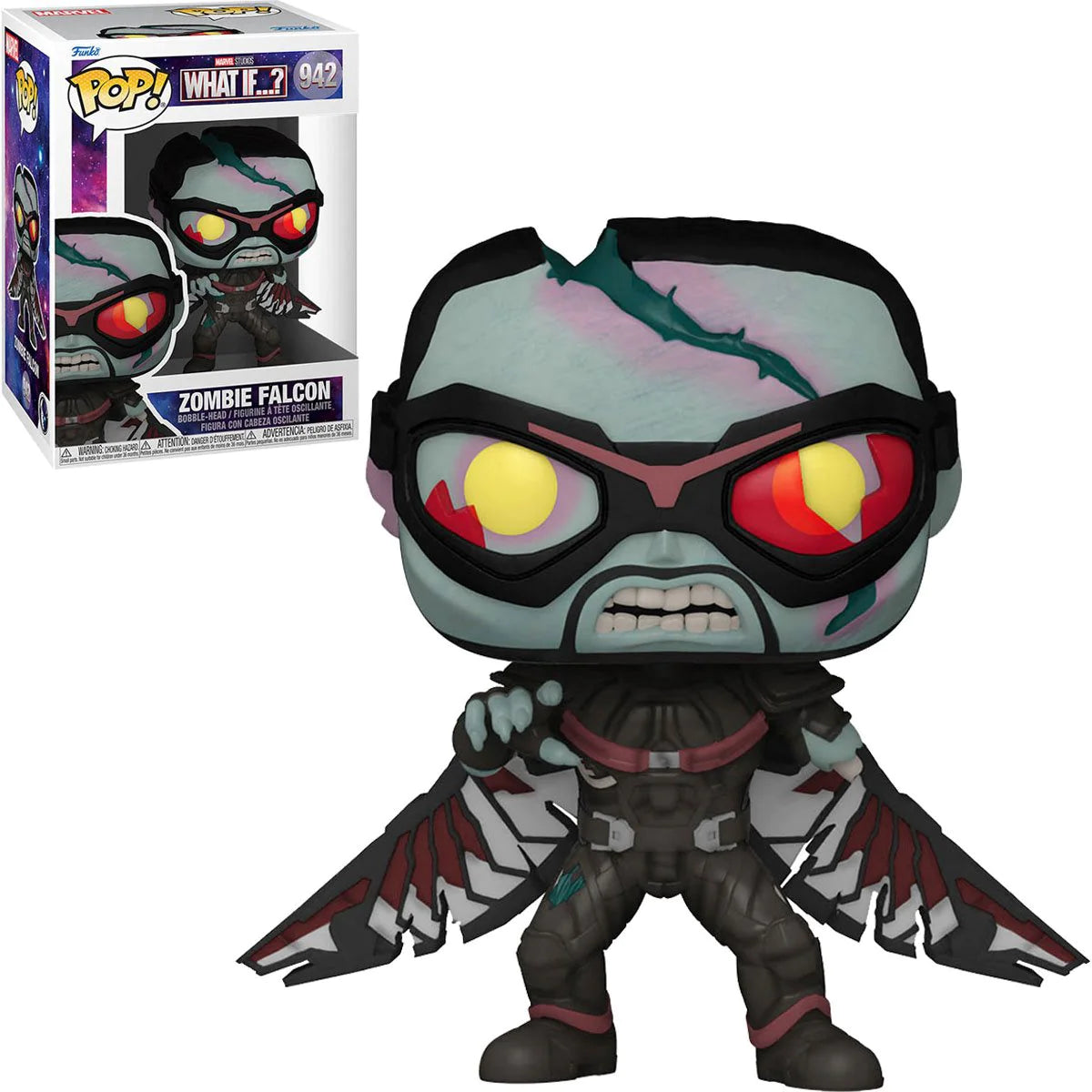 Funko Pop! Marvel- Zombie Falcon