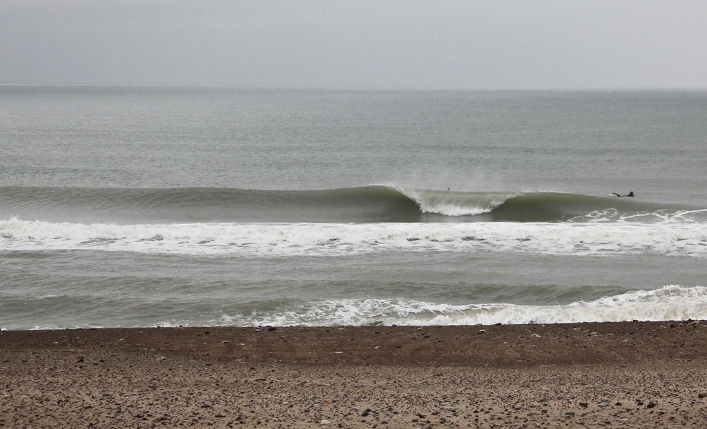 North Sea surfing