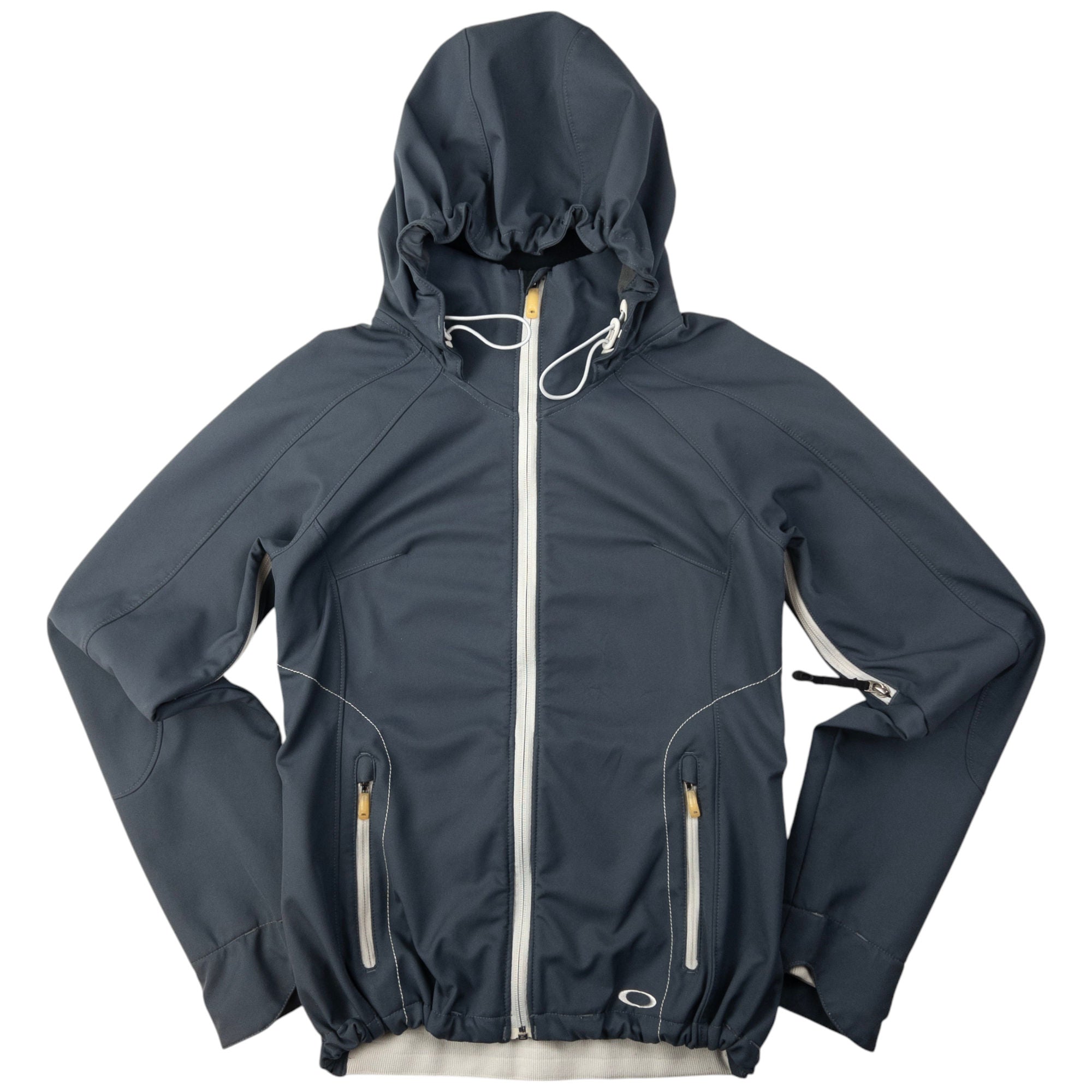 image of Vintage Oakley Fleece Lined Zip Up Jacket Womens Size M