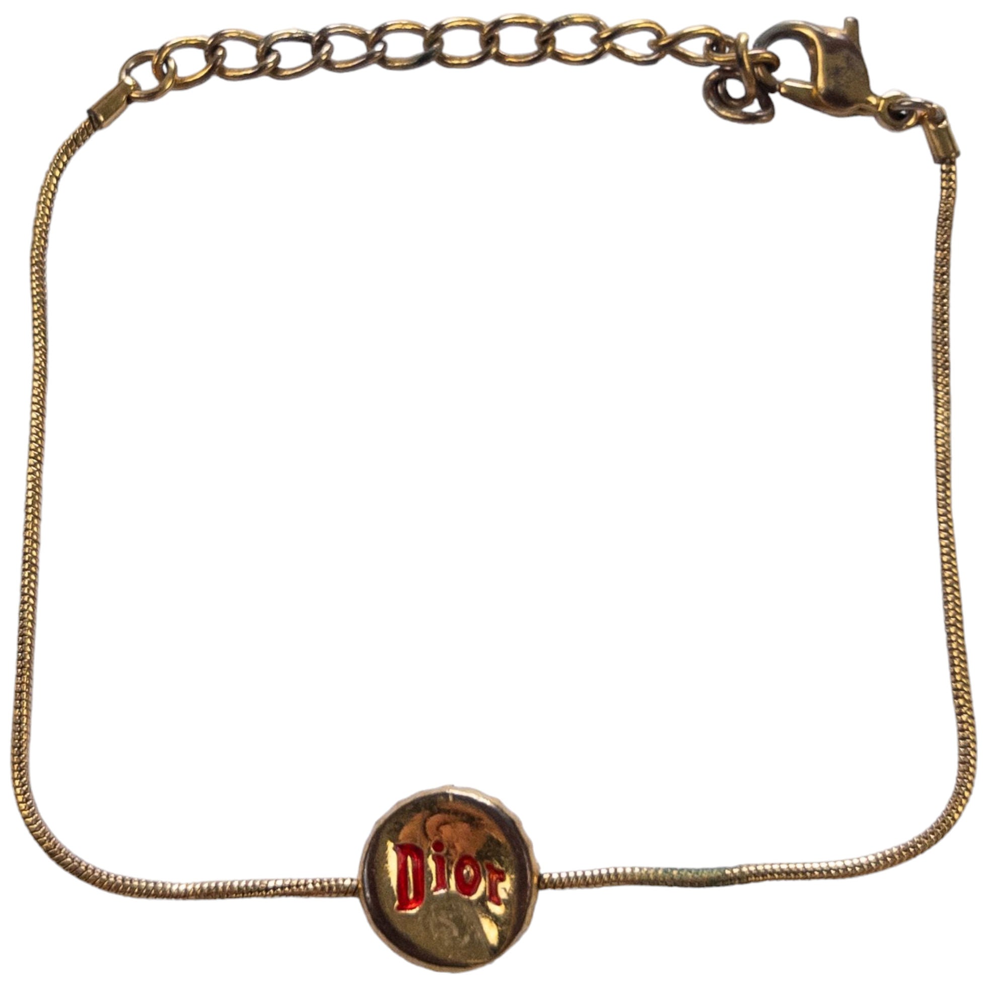 Image of Vintage Dior Bottle Cap Bracelet