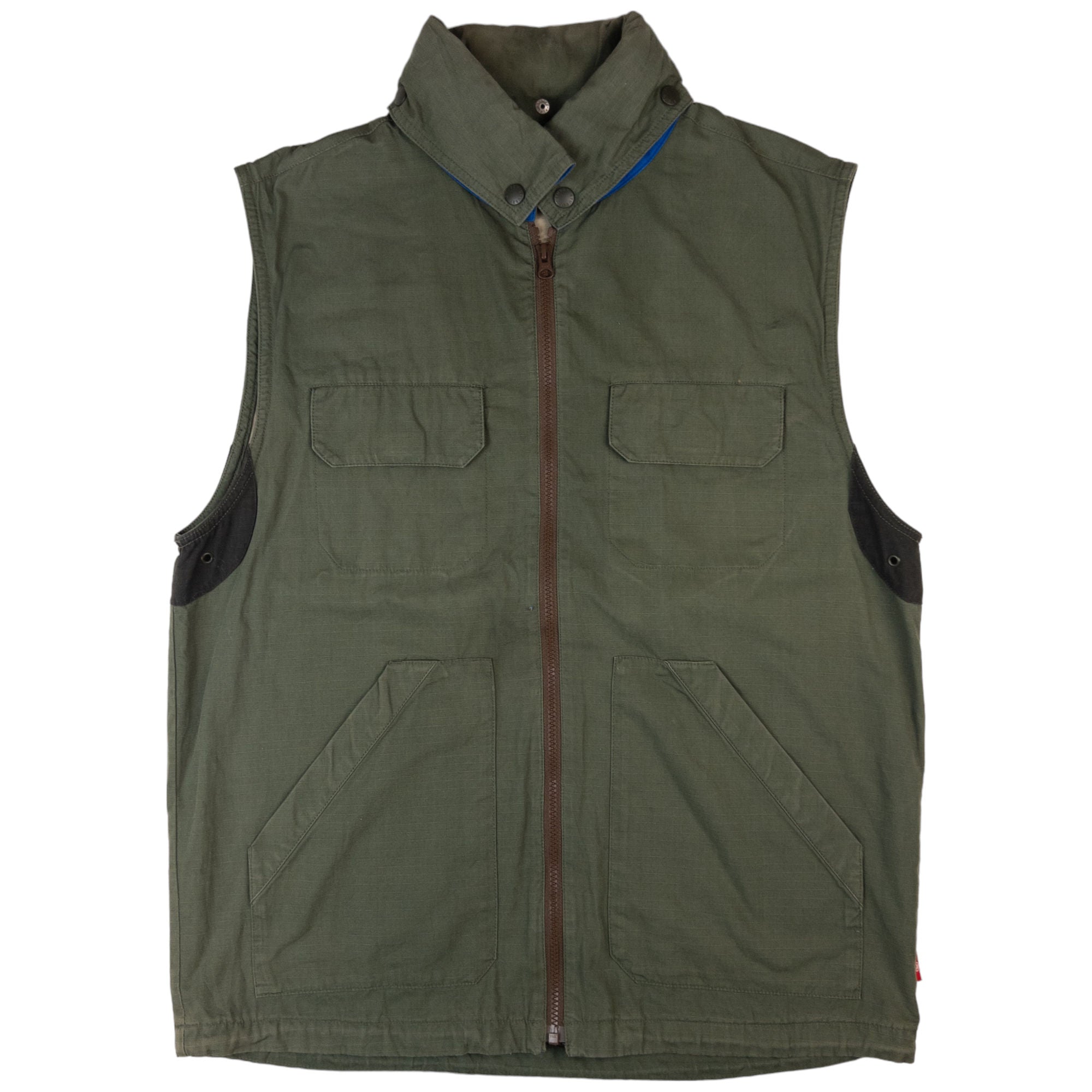 image of Vintage Stussy Pocket Vest Size XL