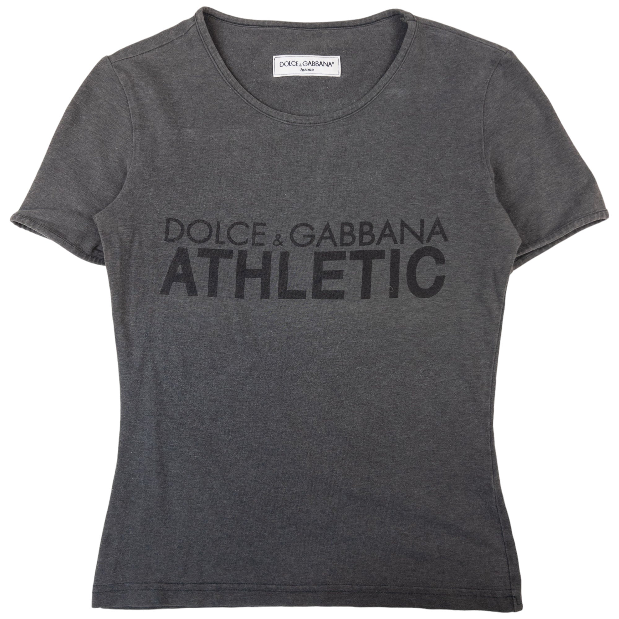 image of Vintage Dolce & Gabbana Athletic Baby Doll T Shirt Womens Size M