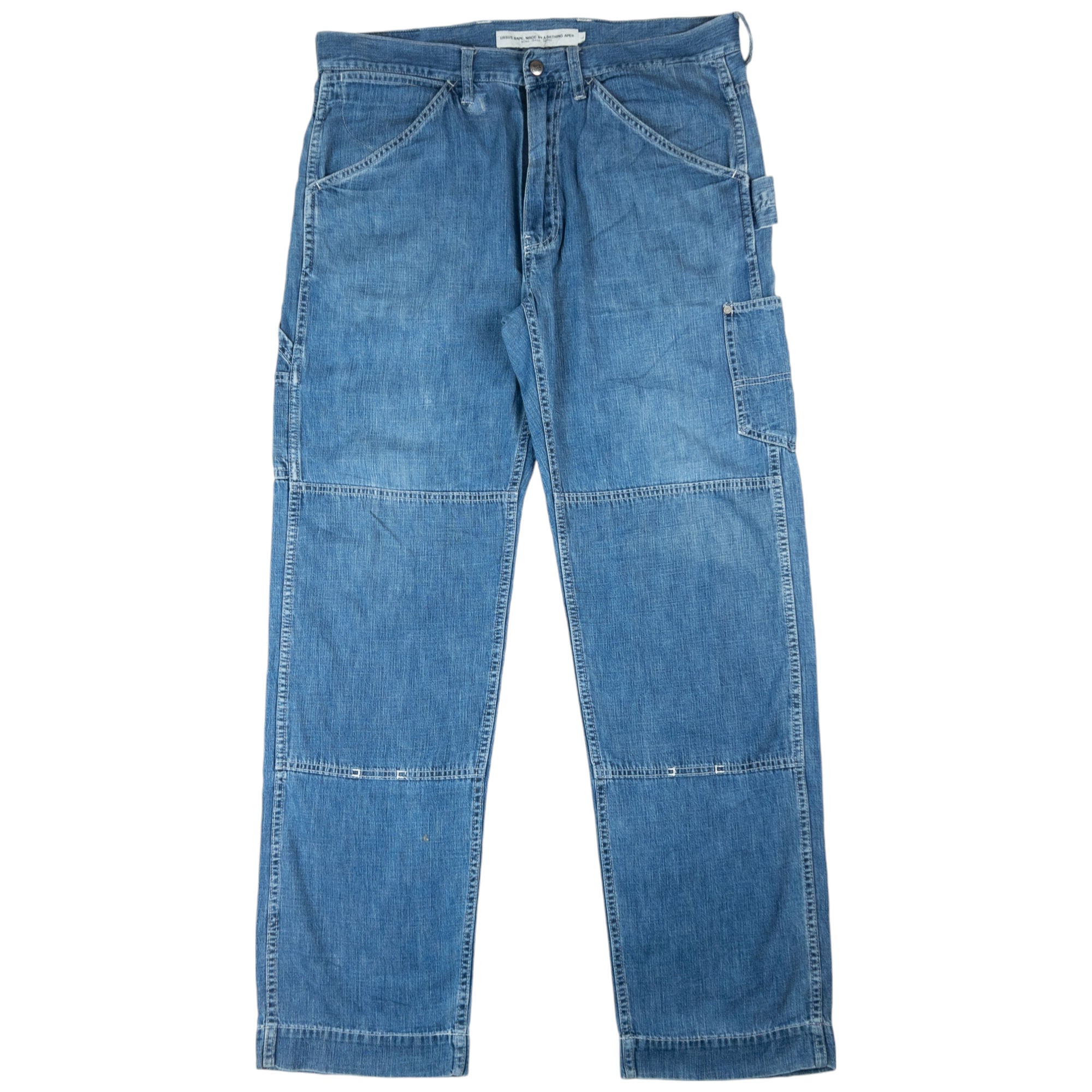 image of Vintage Bape Ursus Denim Jeans Size L