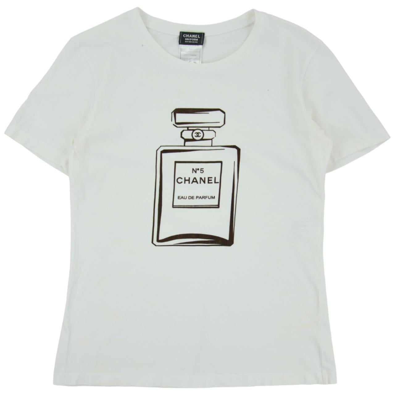 image of Vintage Chanel Perfume Bottle T Shirt Woman’s Size XS