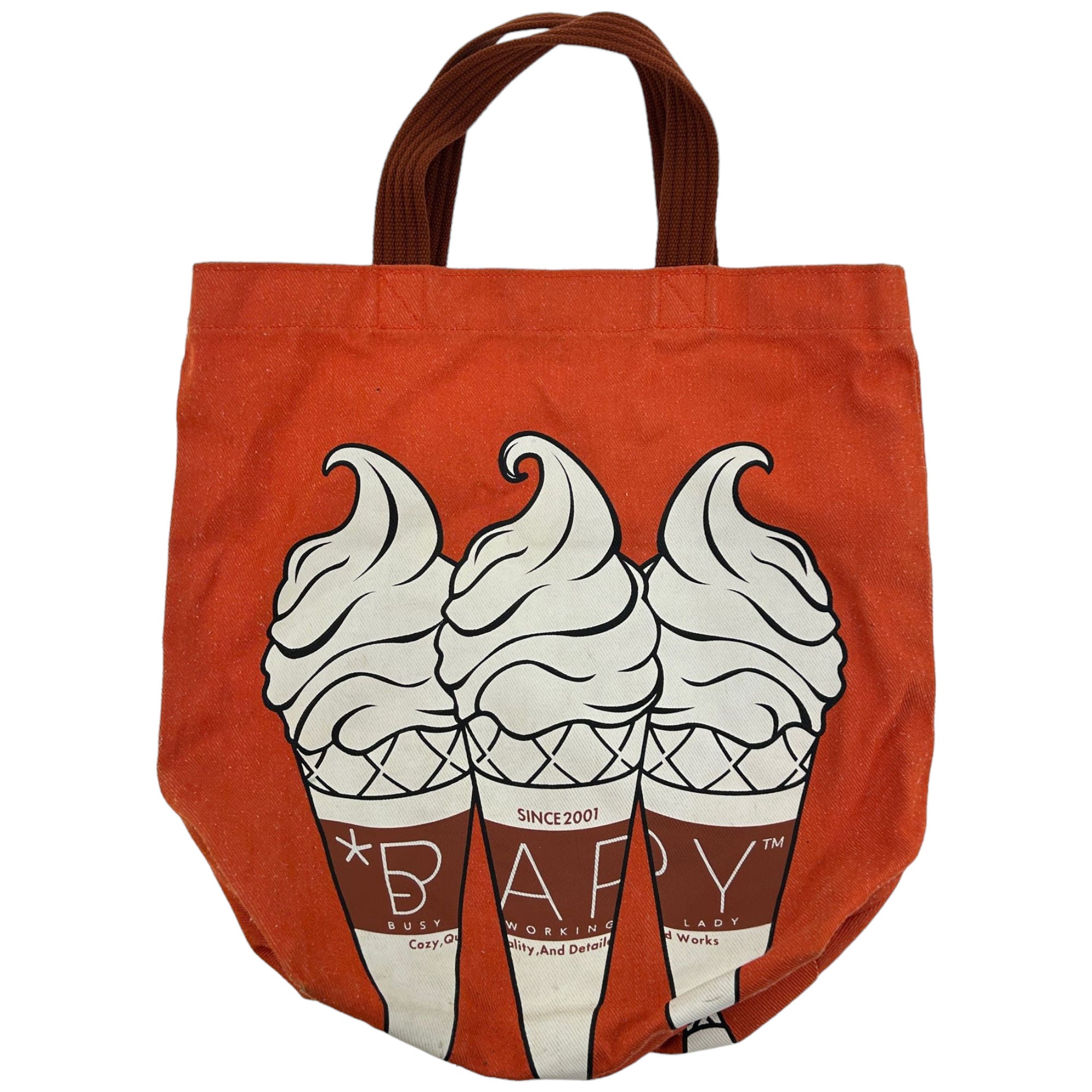 image of Vintage BAPE Ice Cream Pattern Tote Bag