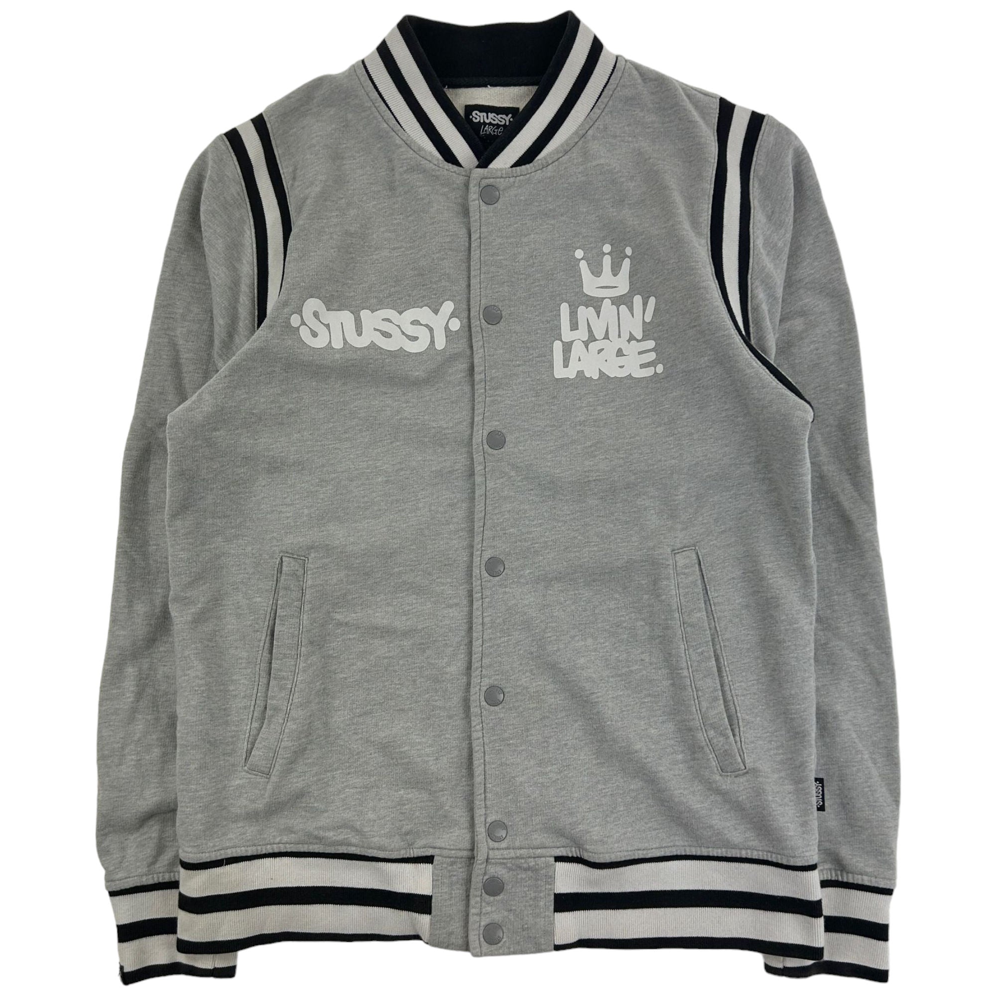 image of Vintage Stussy Varsity Jacket Size M