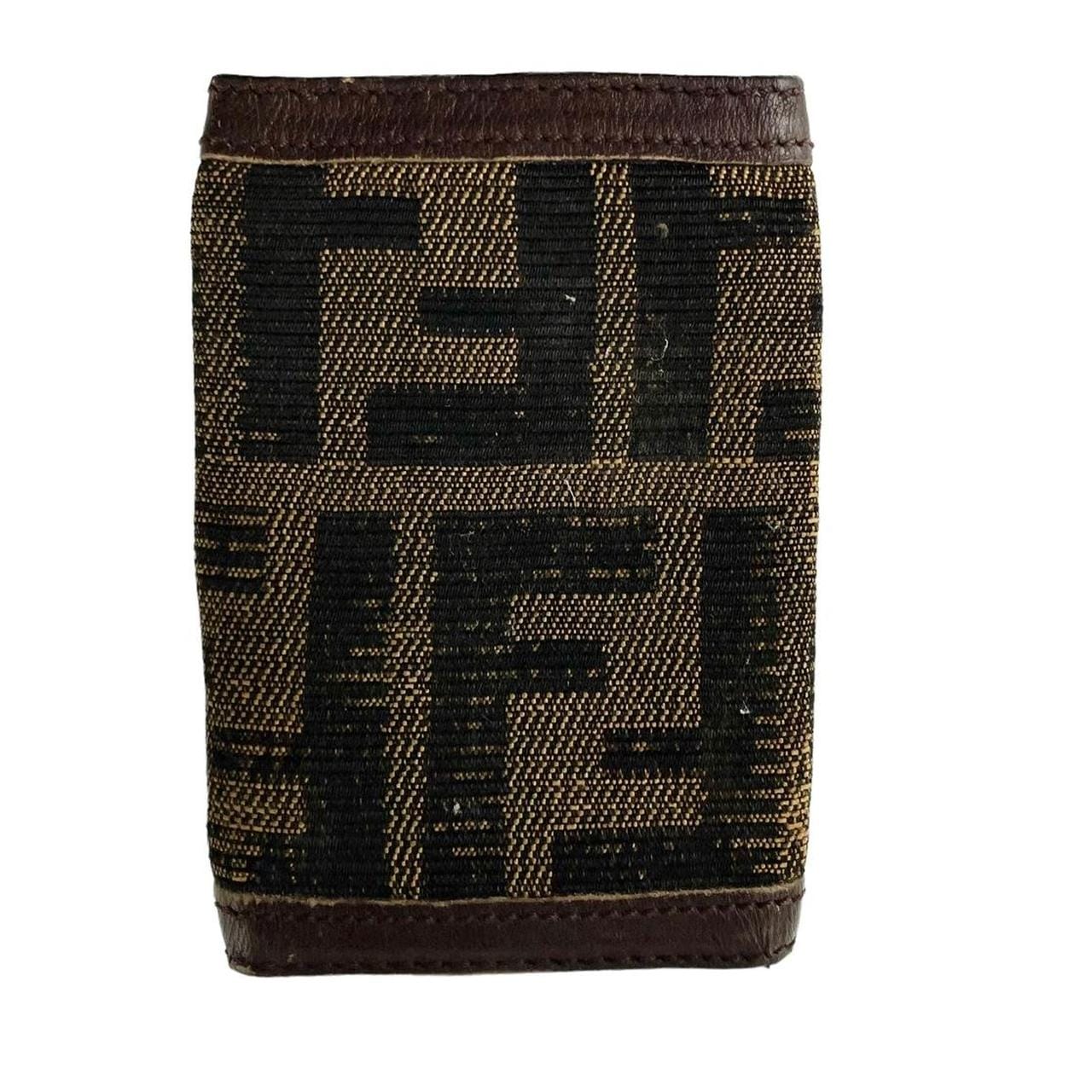 Vintage Fendi monogram key holder wallet