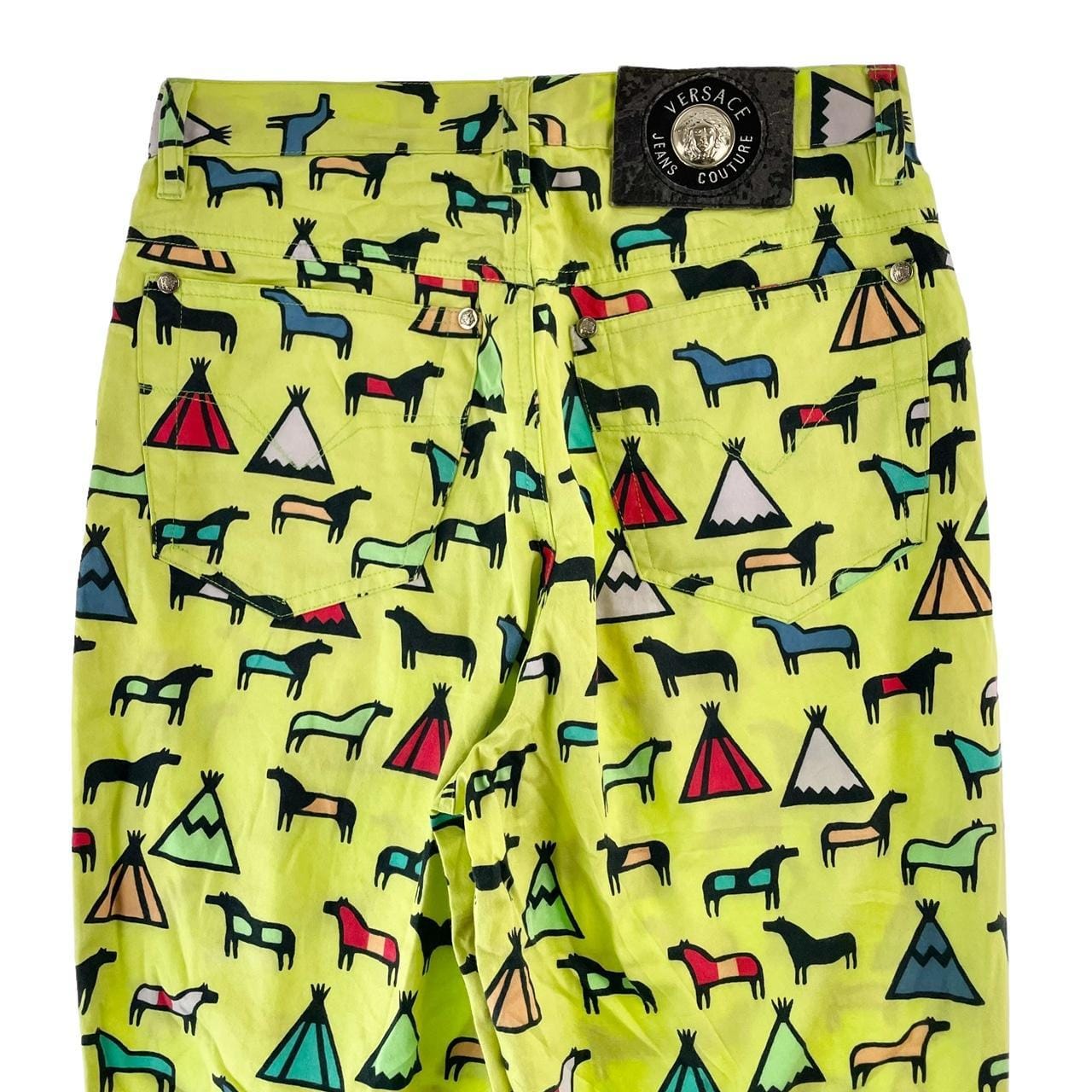 Trousers Shorts Fendi Jr - Monogram inlay denim shorts