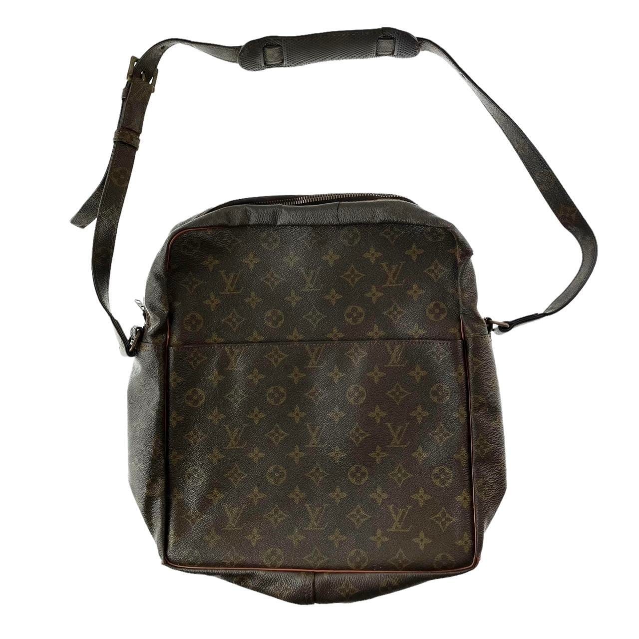 Louis Vuitton Vintage French Co Monogram Bandouliere Crossbody Bag 1222lv26