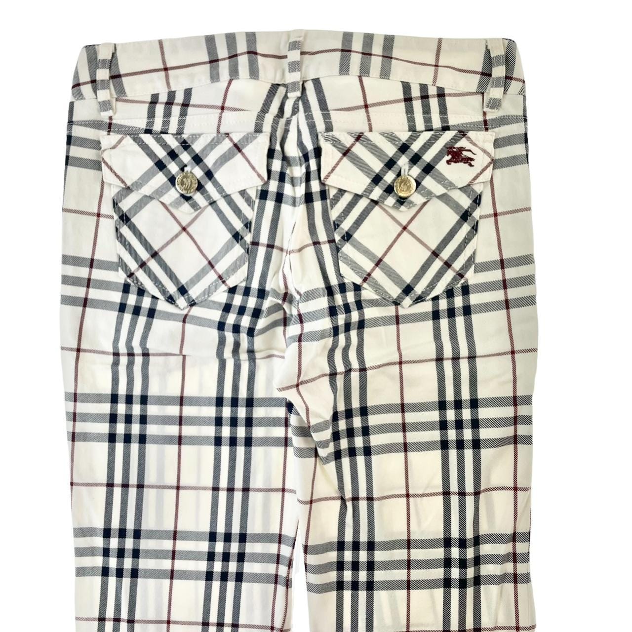 Womens Burberry Nova Check Trousers (S) – Stocked Vintage