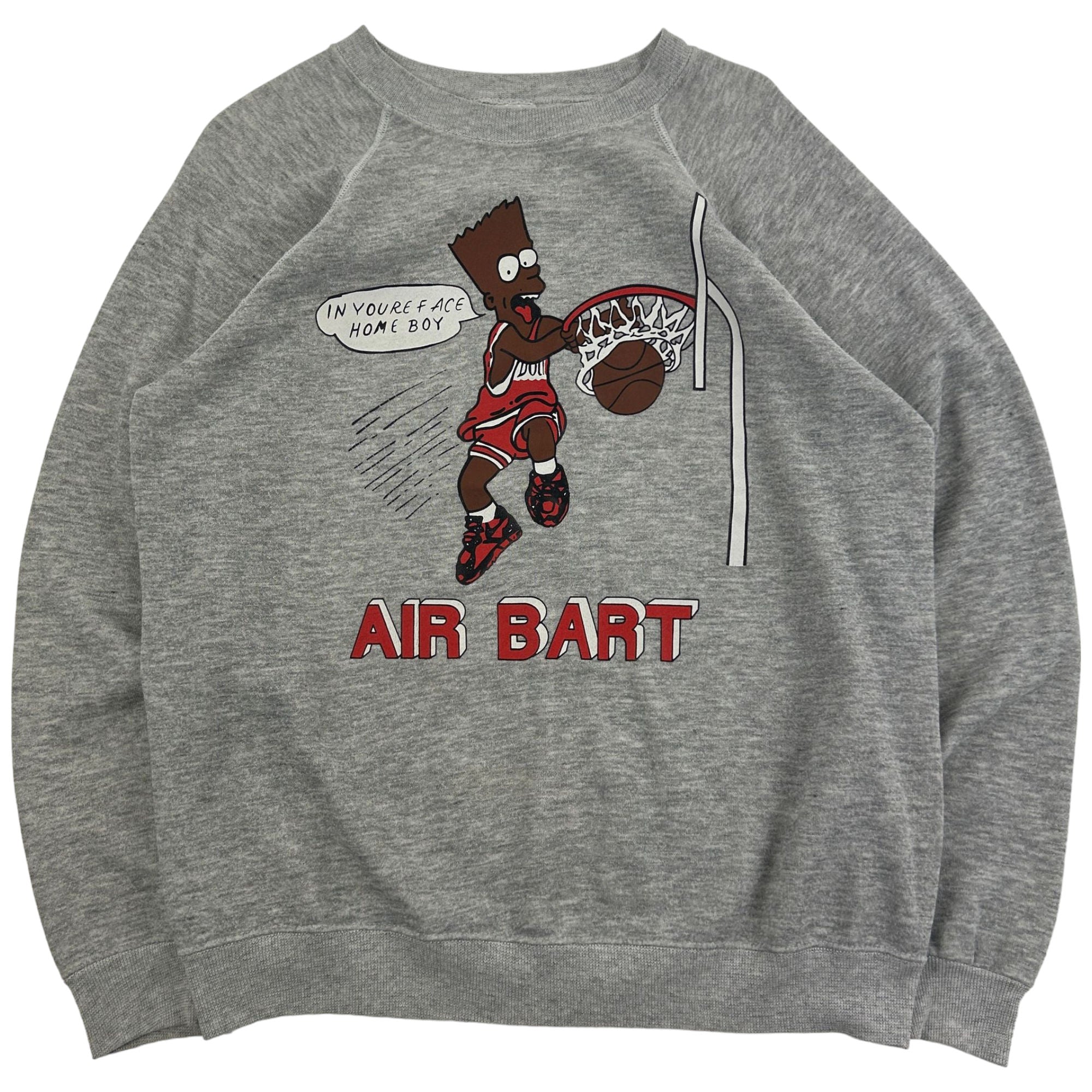 Vintage Bootleg Bart Simpsons Air Bart Sweatshirt Size M