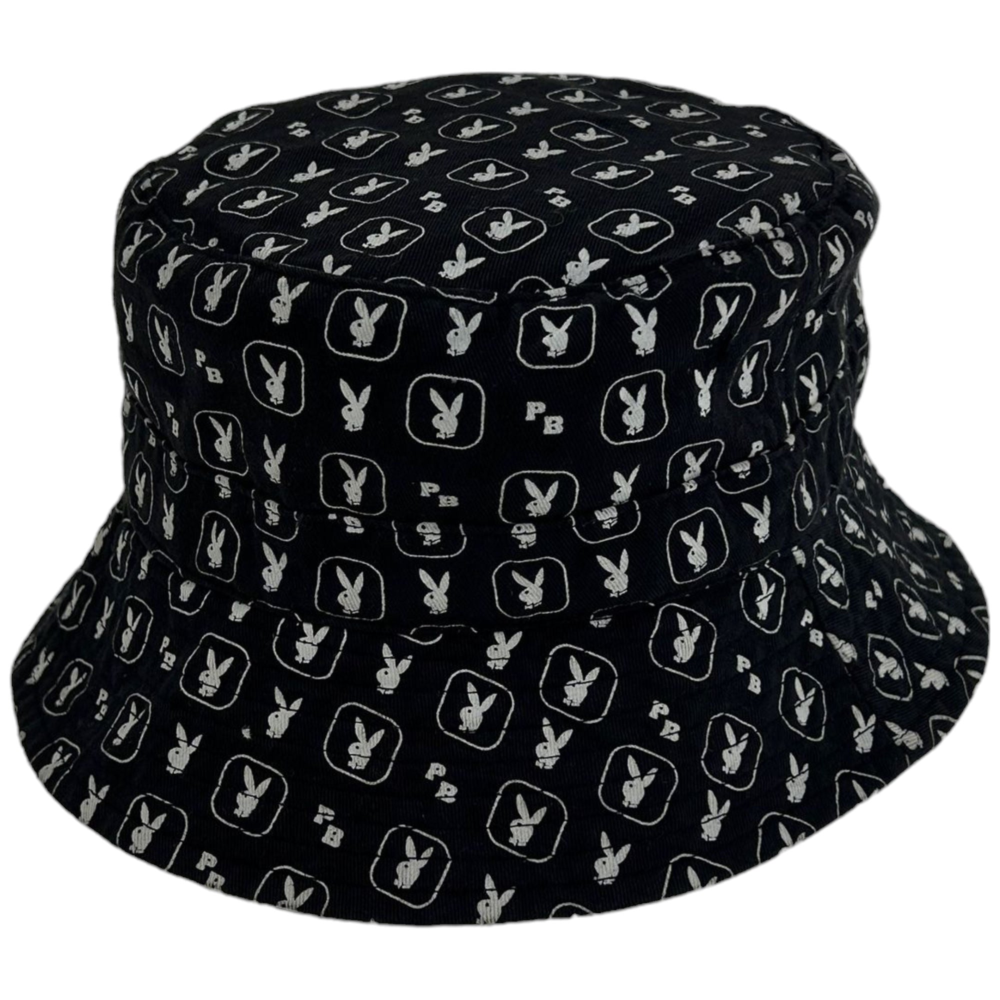 image of Vintage Playboy Monogram Logo Bucket Hat