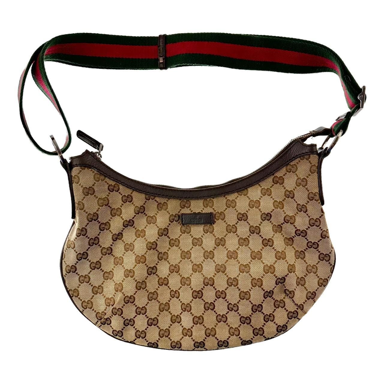 Gucci monogram shoulder bag - second wave vintage store