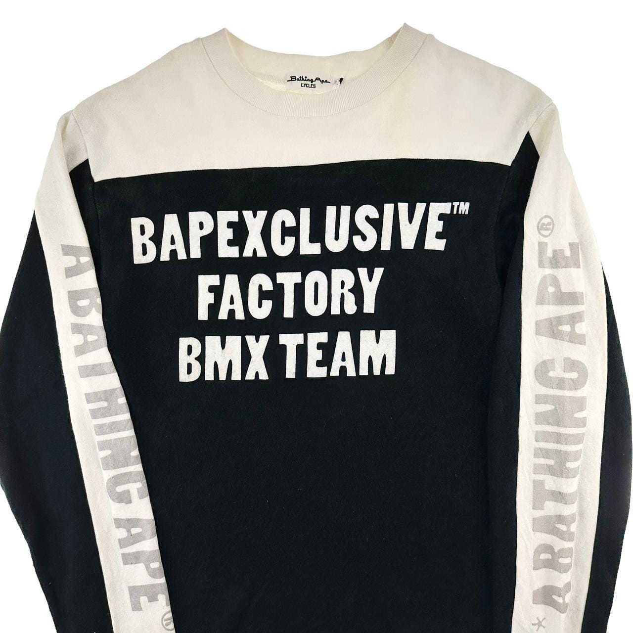 Vintage Bape BMX Factory team jumper sweatshirt size XS