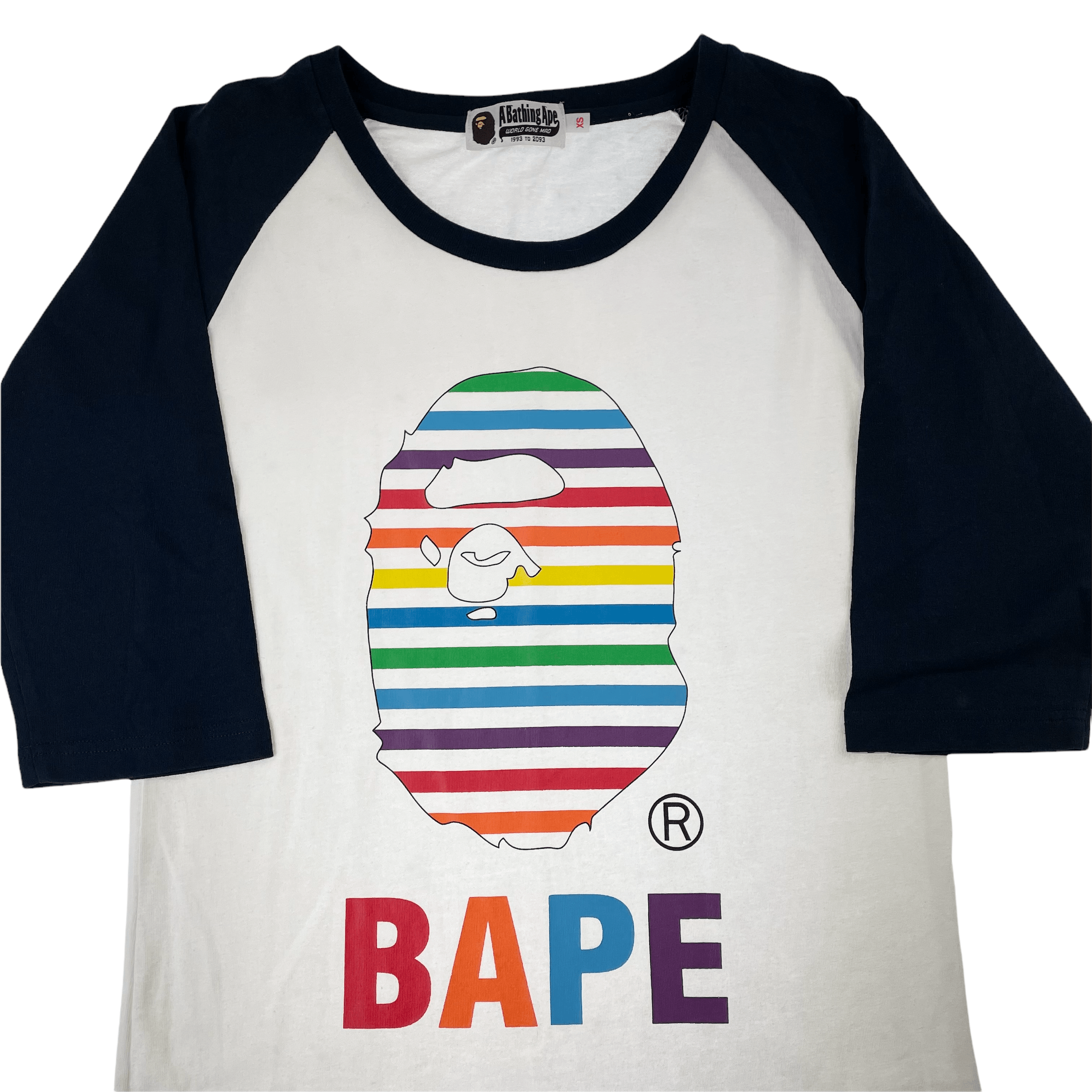 Bape logo t shirt women’s size XS