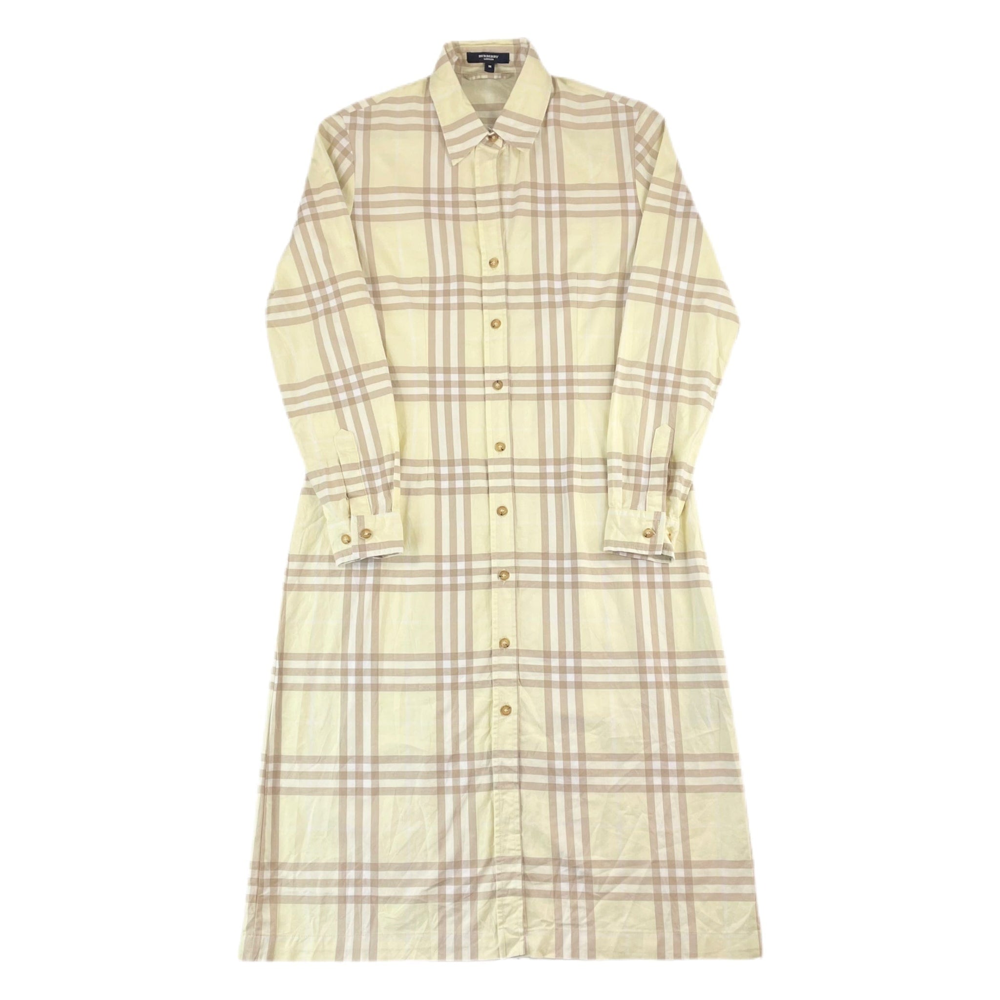 Burberry nova check dress women's size 10 - second wave vintage store