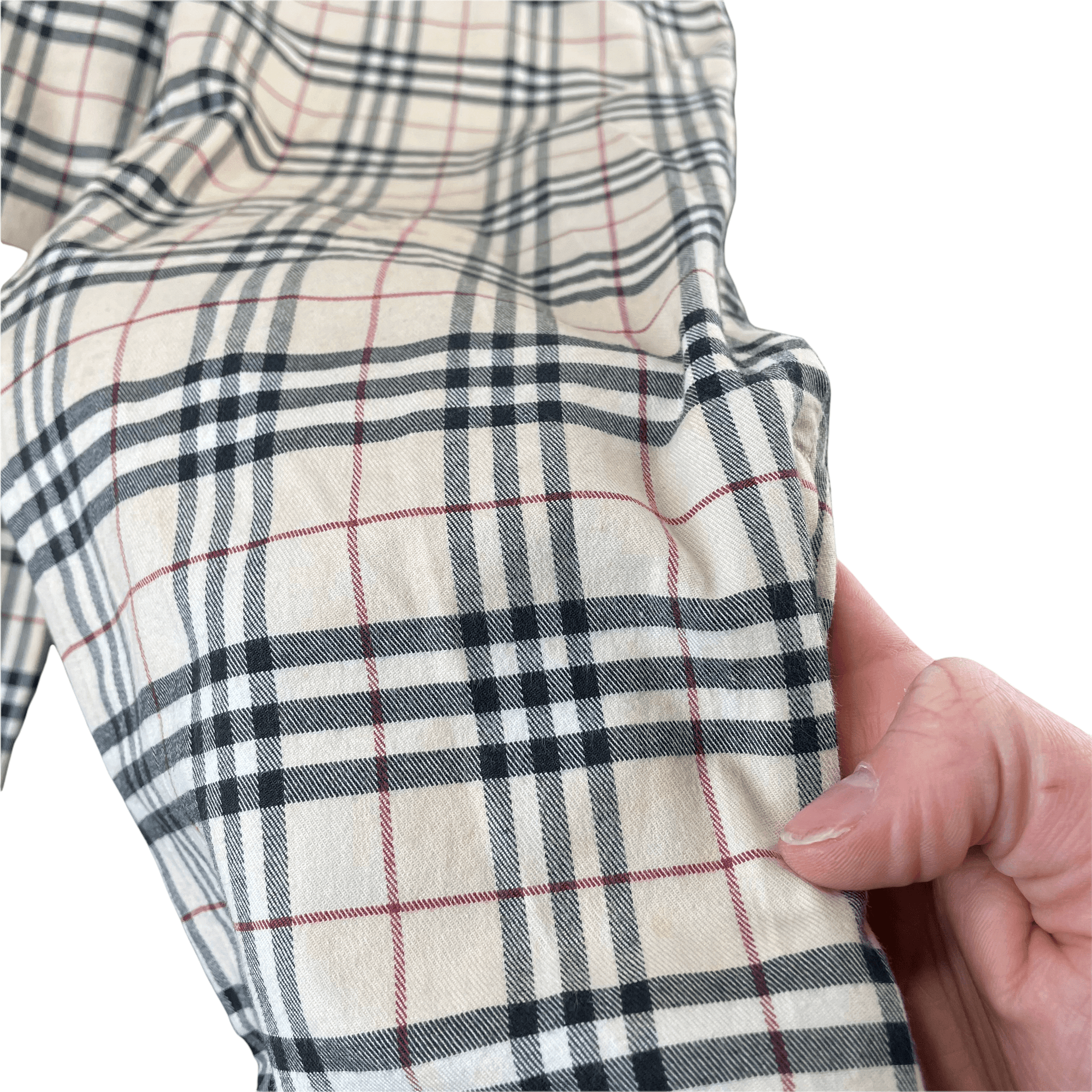 Burberry nova check trousers size UK 8 - second wave vintage store