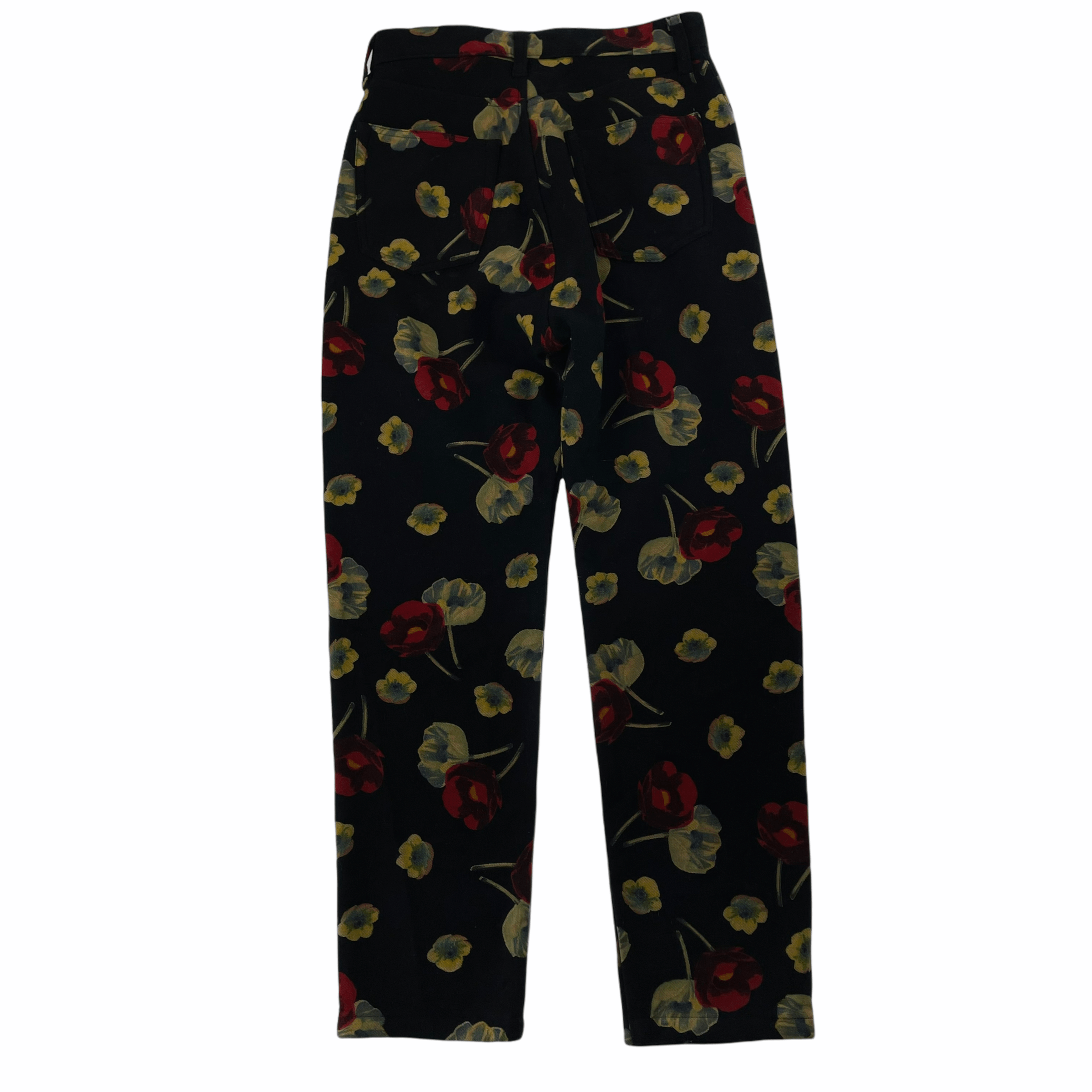 Kenzo flower all over print trousers W25