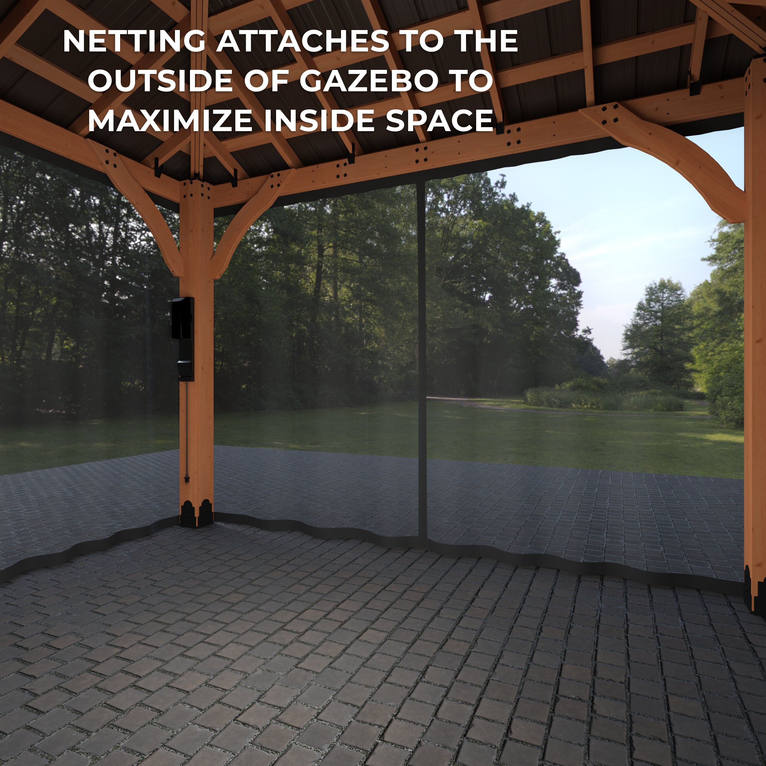 Mosquito Netting Kit for Gazebos