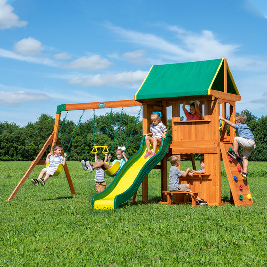 Somerset Wooden Swing Set