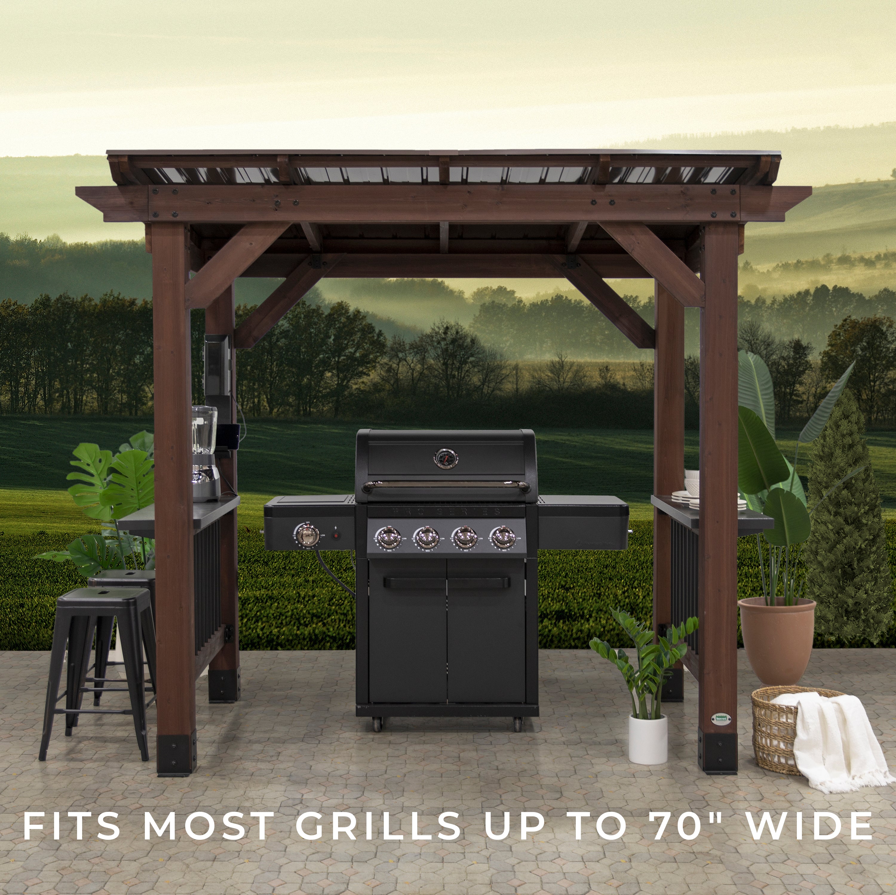 Hymne Echt niet Makkelijk te lezen Saxony Grill Gazebo – Backyard Discovery