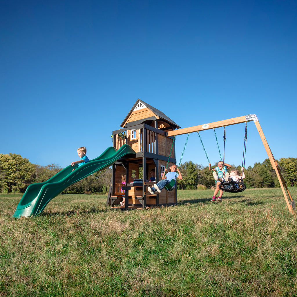 canyon creek cedar playset