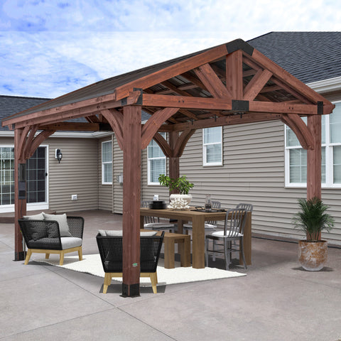 wood gazebo