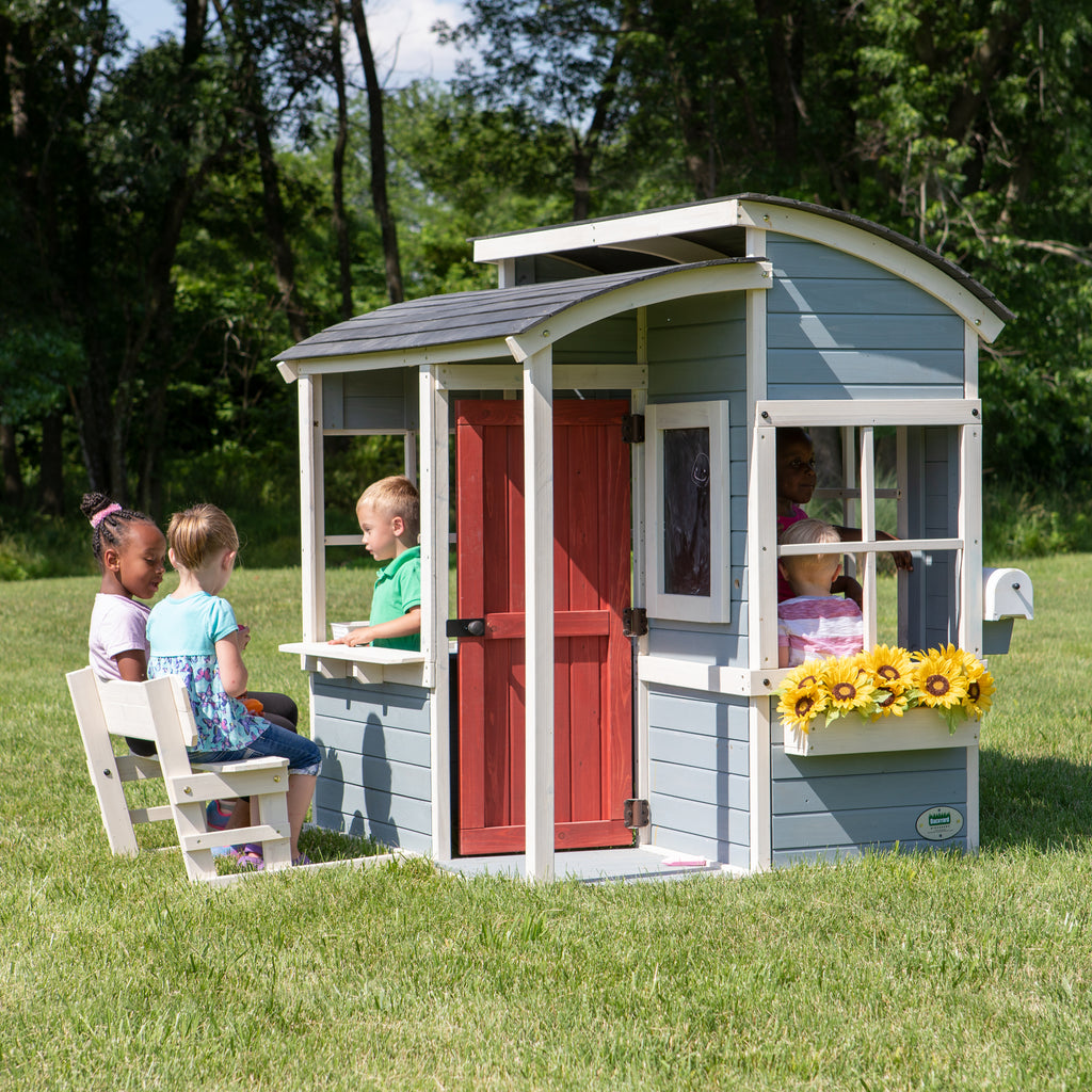 outdoor playhouse mailbox