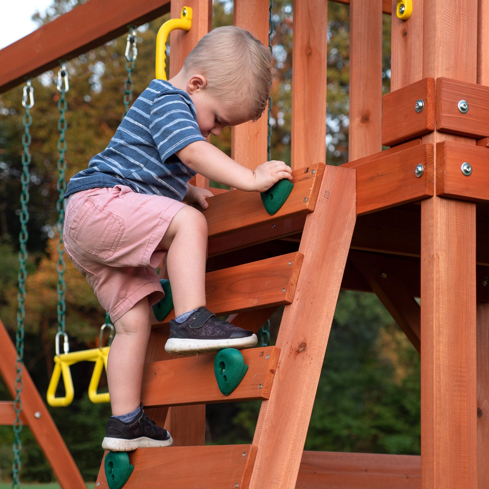 backyard discovery tucson wooden swing set