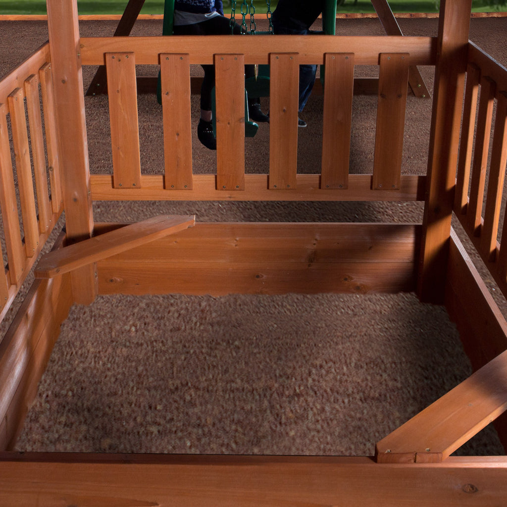 Liberty II Wooden Swing Set - Playsets | Backyard Discovery