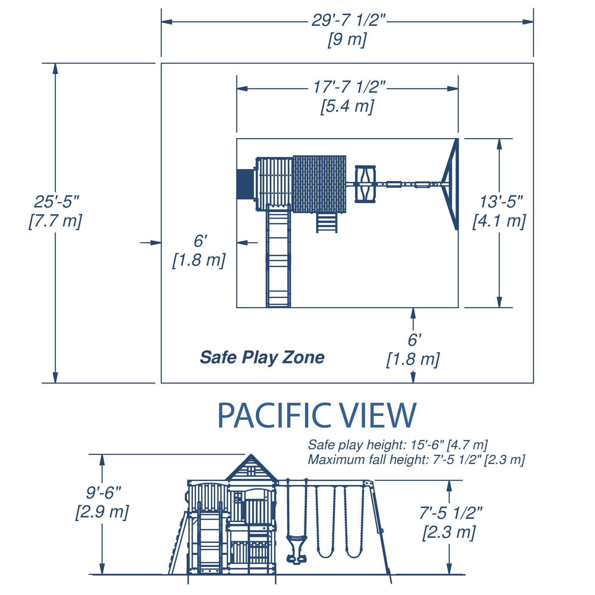 backyard discovery pacific view playset