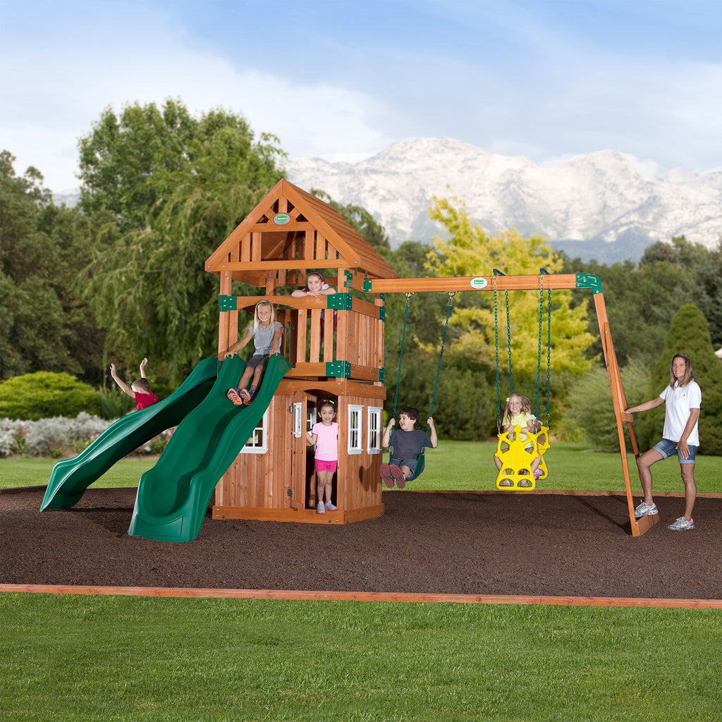 Inspirational Backyard Discovery Somerset Wood Swing Set