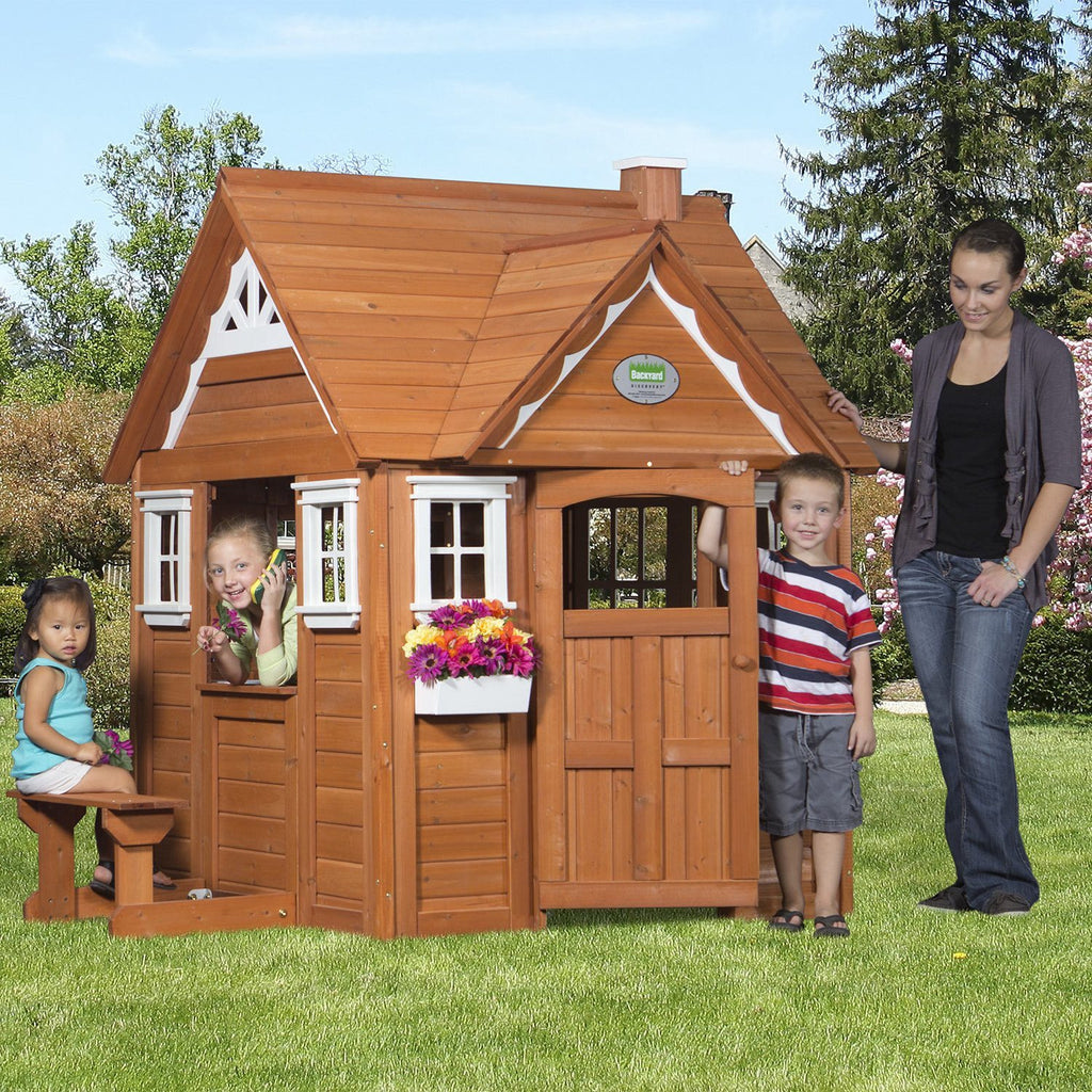 Backyard Discovery Wooden Playhouses &amp; Furniture