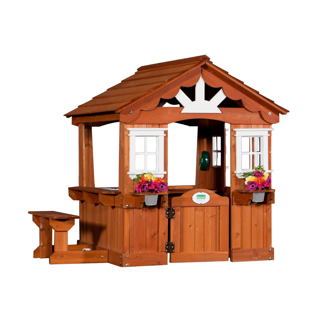 backyard discovery wooden playhouse