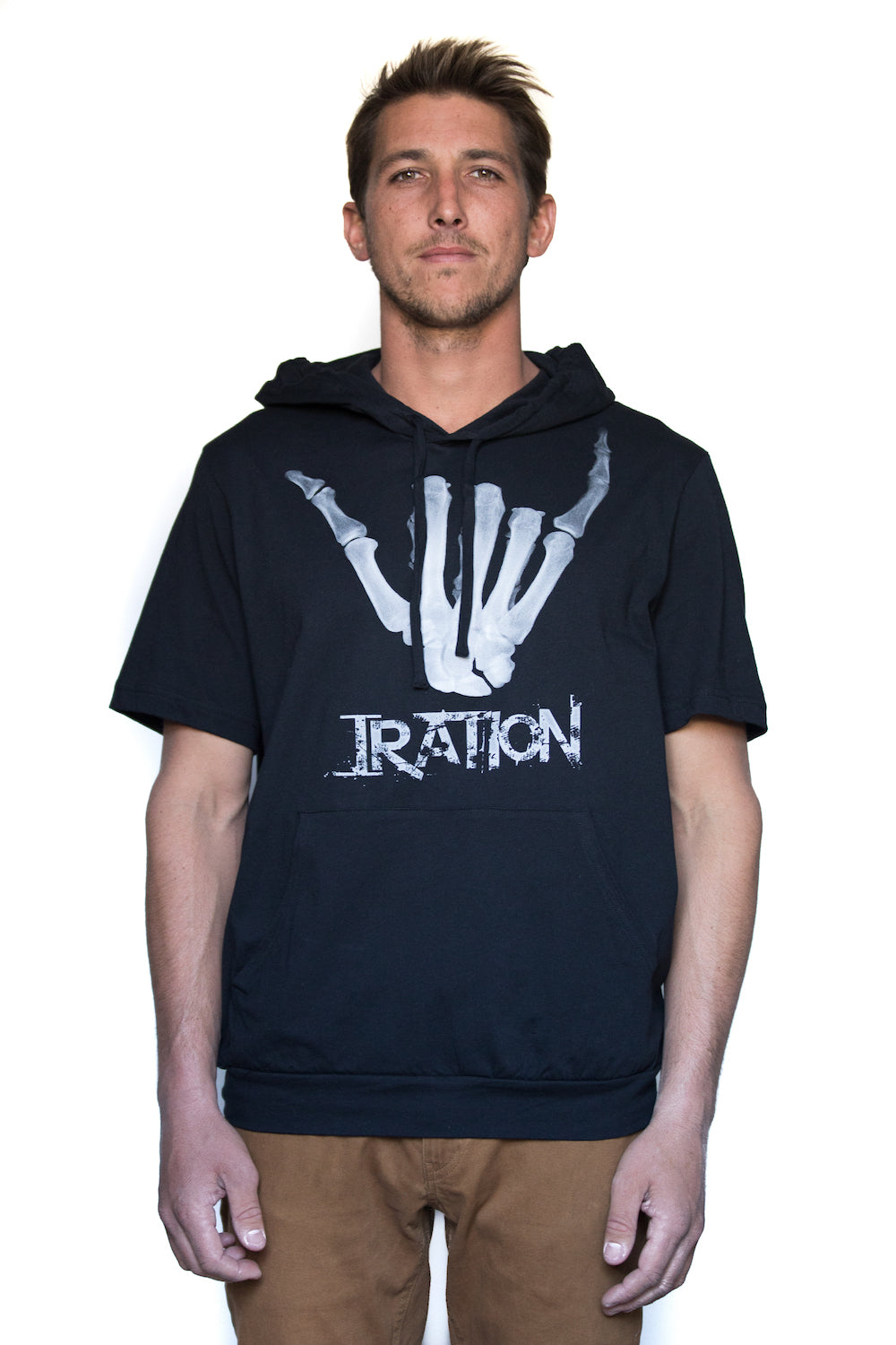 short sleeve lightweight hoodie