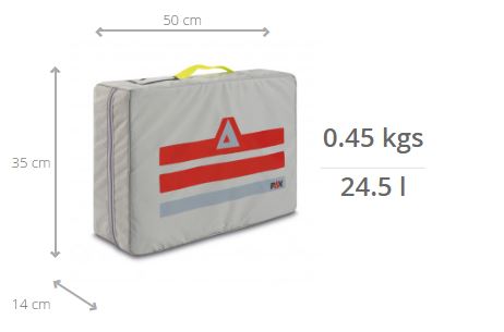 Imagen de la bolsa de transporte para colchones de vacío de PAX