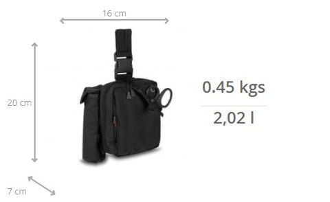 Image des mesures des jambes d'un ambulancier paramédical PAX