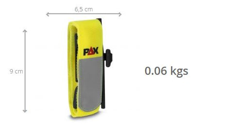 Image des mesures du tourniquet PAX