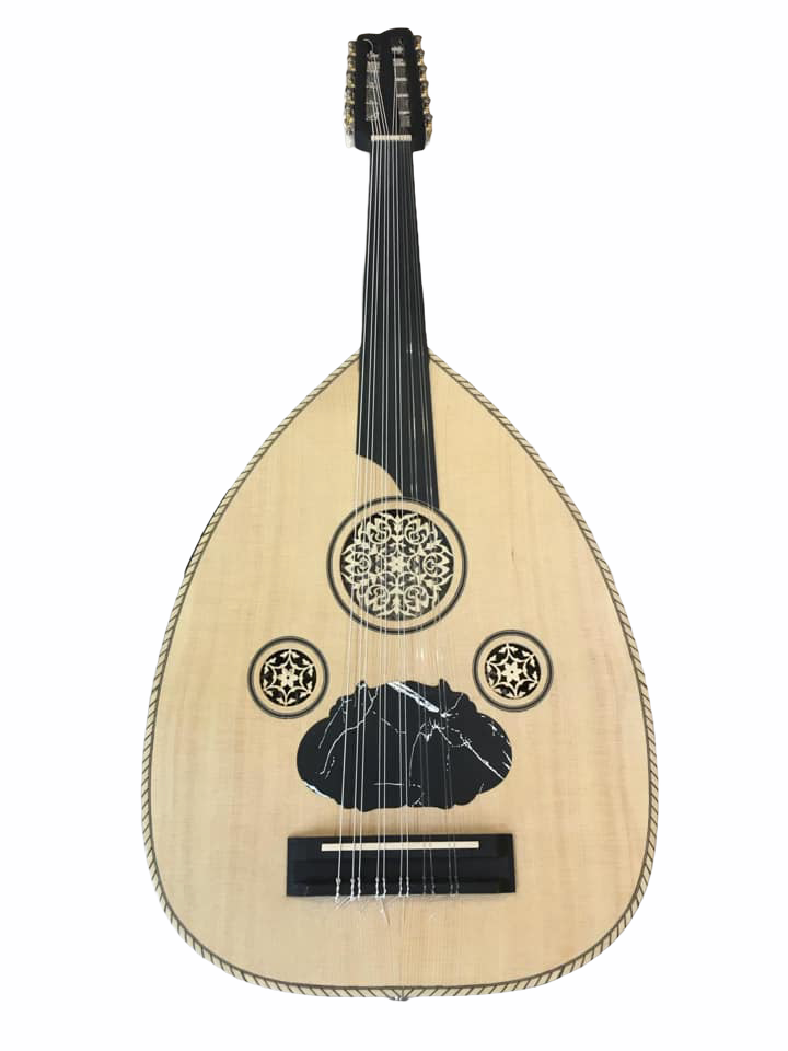 Half Cut Oud Instrument - Electric Oud