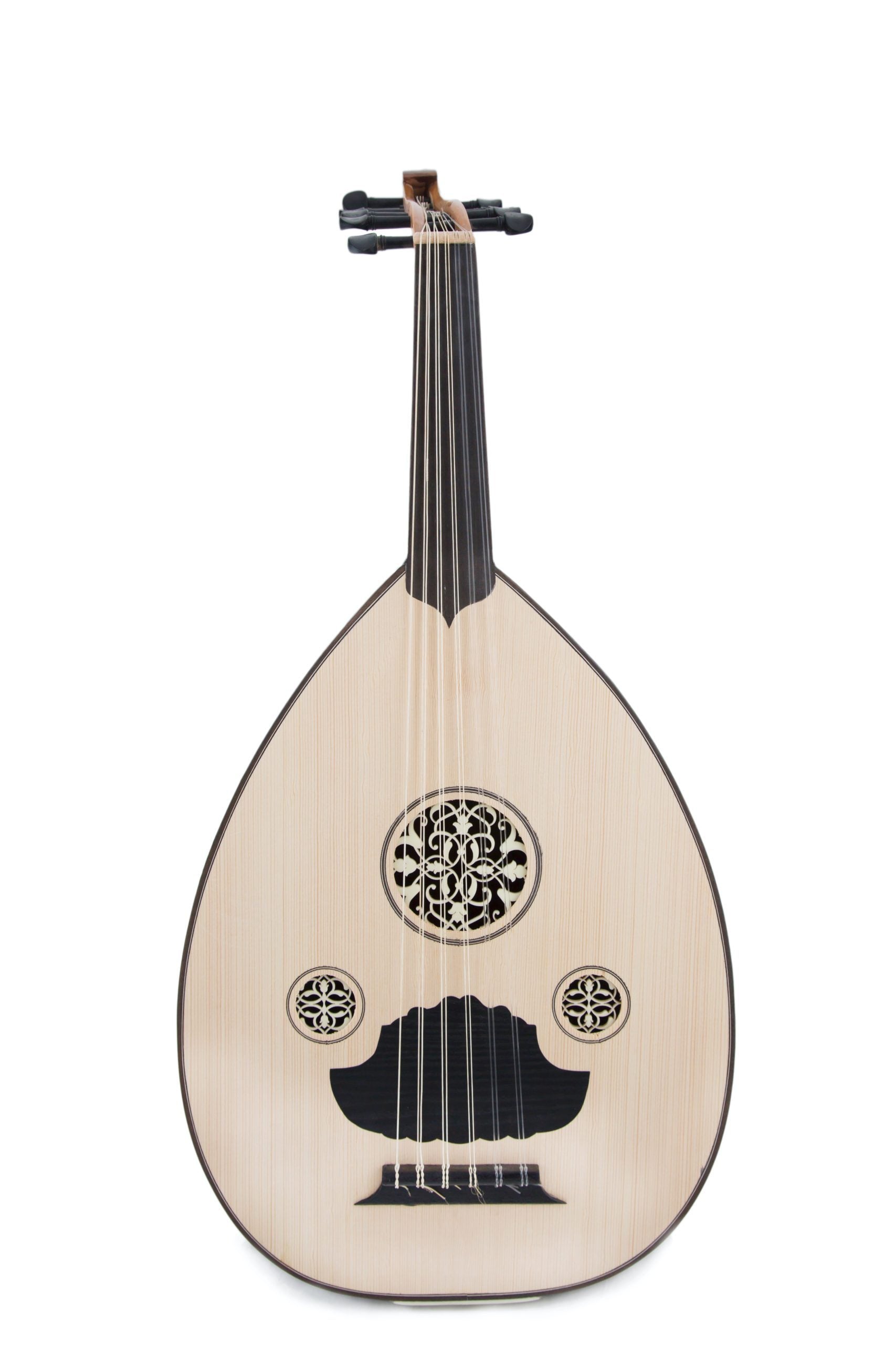 BL100 Beginner Black/Mahogany Oud- Sultan Instrument