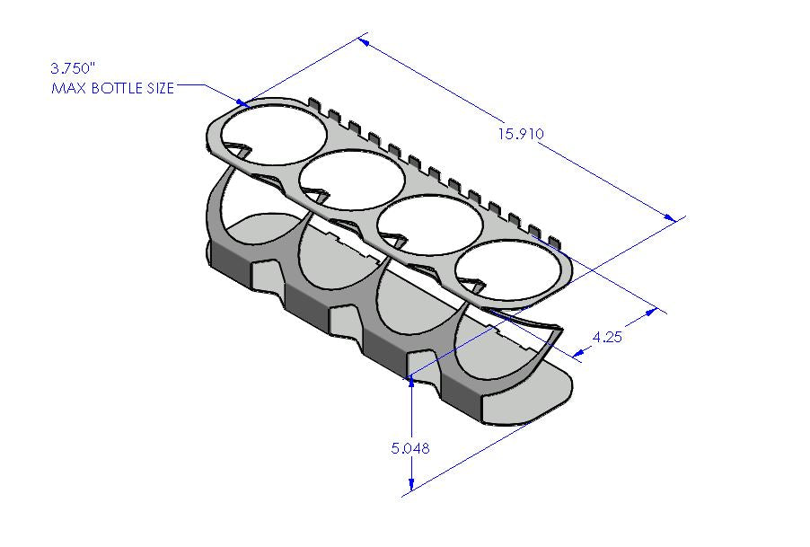 Porte-bouteille Omniwall