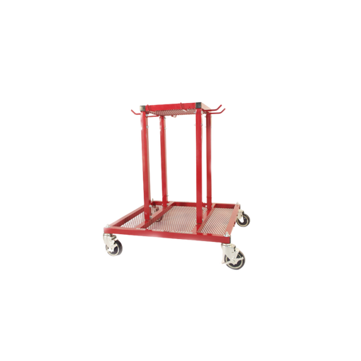 Mobile Dolly Station with 4 Universal Dollies  DJS-00115-4 — Titanium  Tools and Equipment Inc