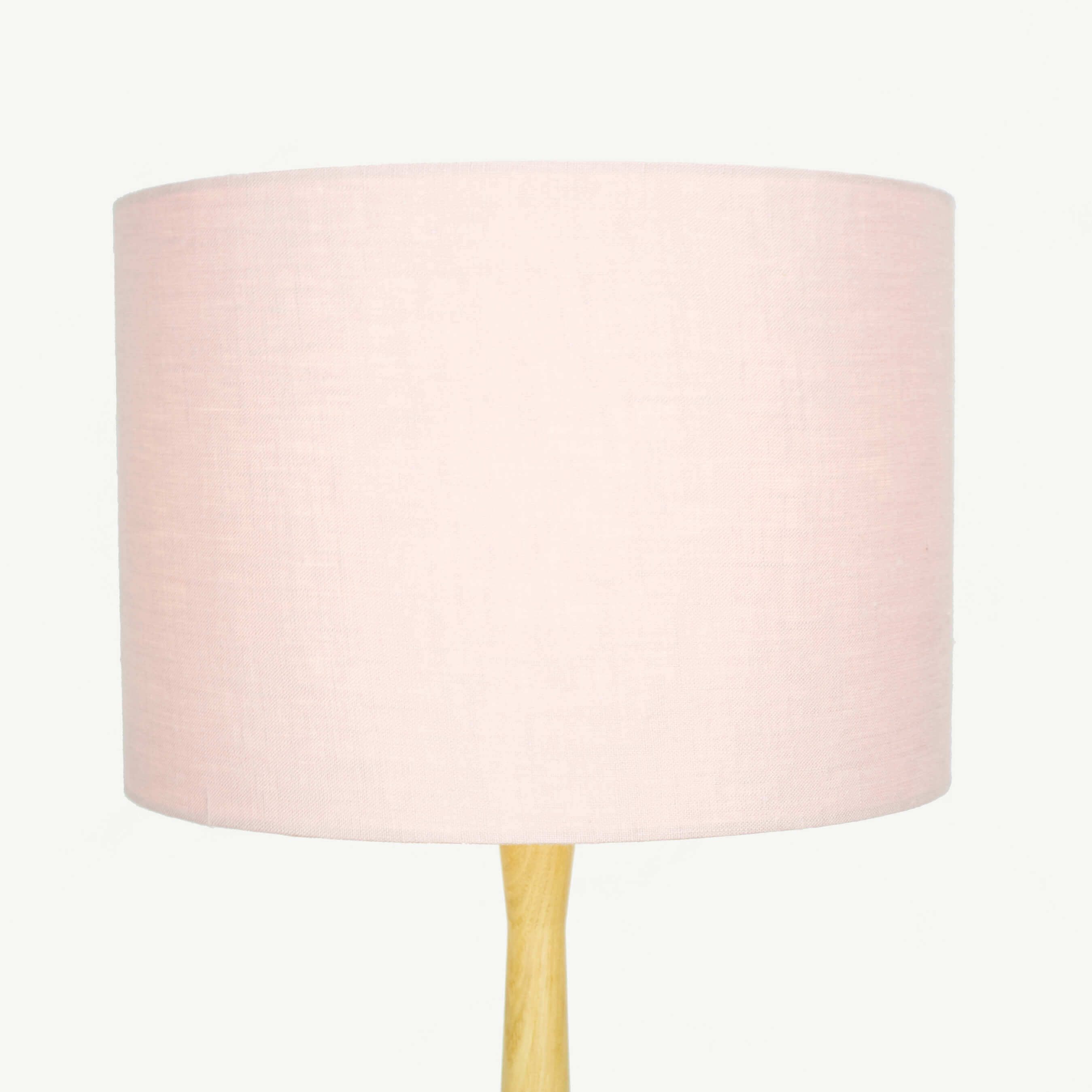 blush pink lampshade for table lamp