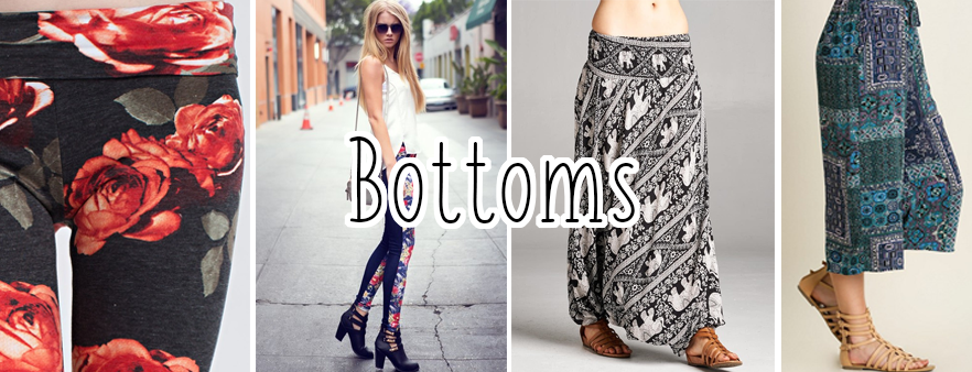 Bottoms - Boho Indie Clothing, Fashion Gypsy Style – tagged 