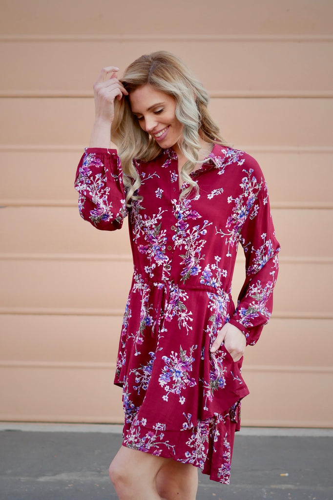 New Romantics Shirt Dress – Gypsy Outfitters - Boho Luxe Boutique