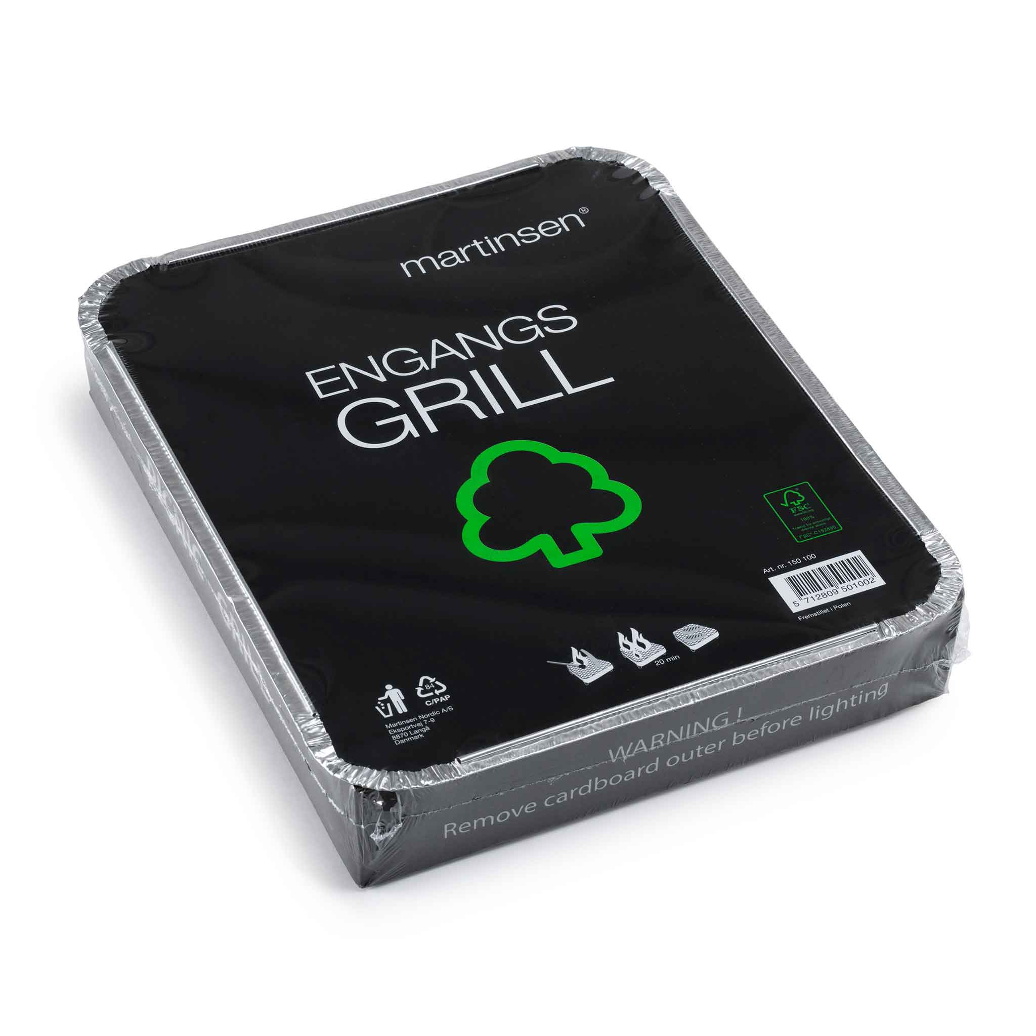 martinsen® Disposable barbecue
