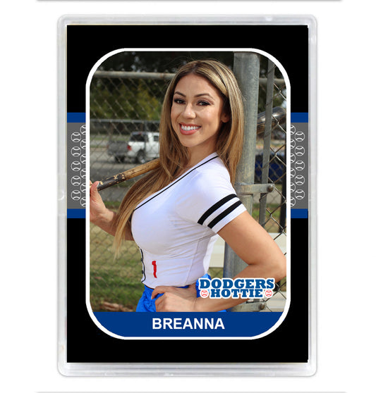 Dodgers Hottie Sandra Baseball Card w/ Holder – DIE HARD MERCH