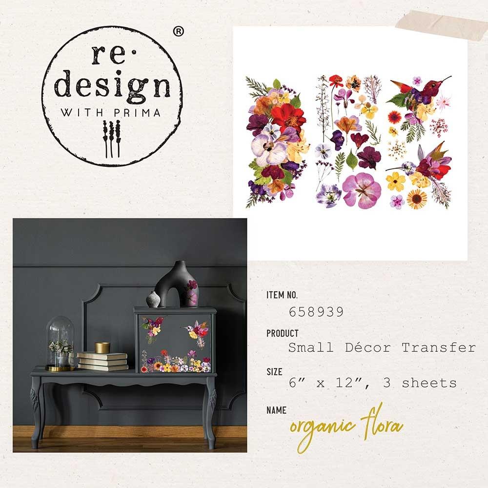 Prima Marketing Re-Design Decor Transfers - French Bue