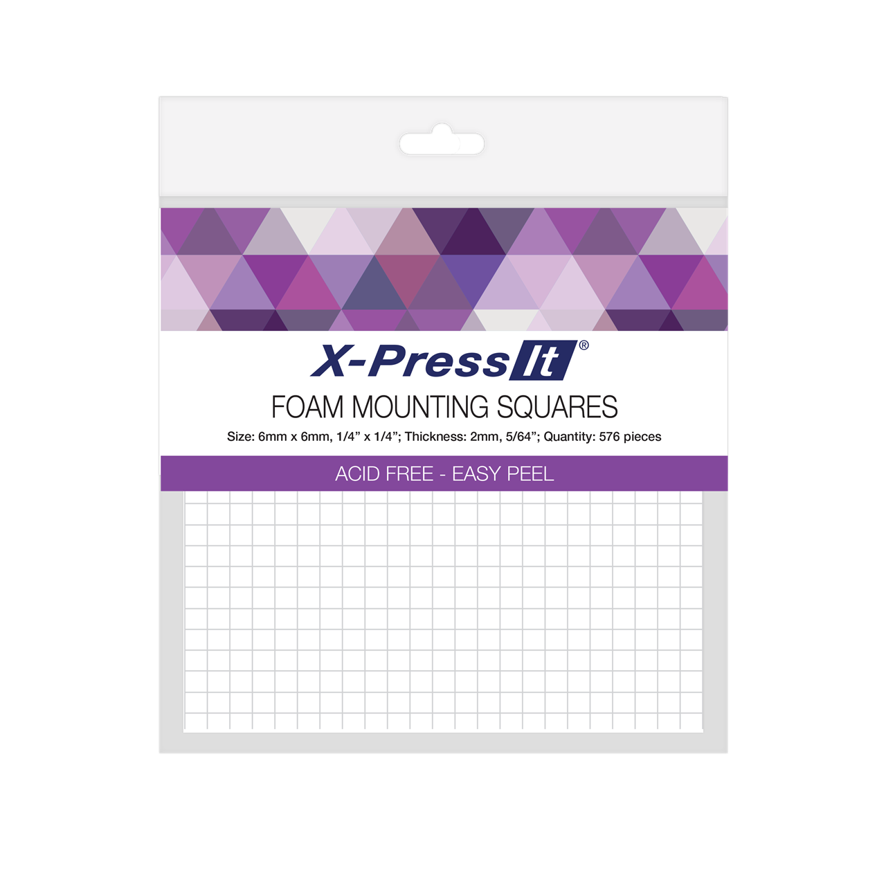X-Press It Australia  X-Press It Adhesive Foam Sheets Black 2mm A5 2 she