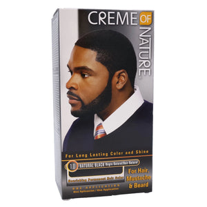 Creme Of Nature Natural Black (Negro) Nourishing Permanent Hair Color - True Goddess Beauty Supply
